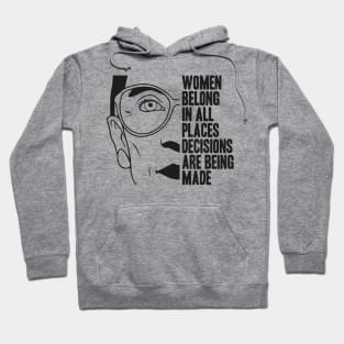 notorious rbg - rbg - ruth bader ginsburg - feminist - womens rights - notorious rbg - feminism - notorious - equal rights - social justice - ruth Hoodie